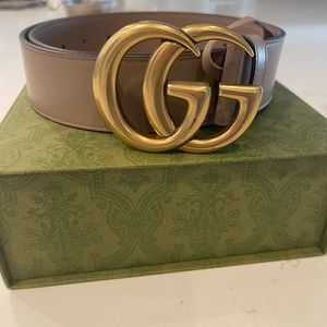 Gucci Marmont Nude belt size 90